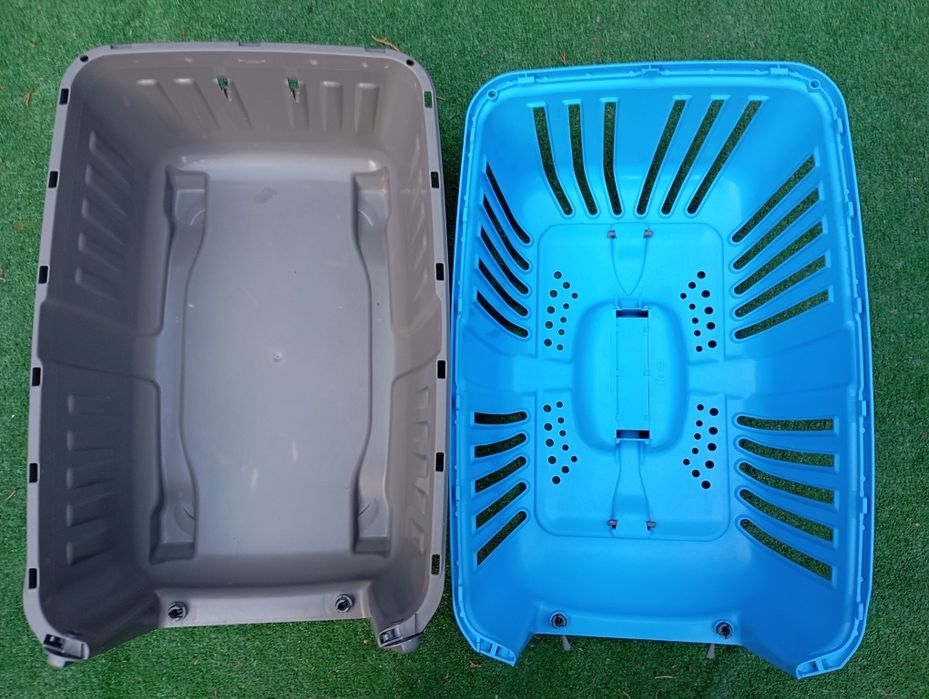 Transporter, Kontener dla kota bez drzwi.