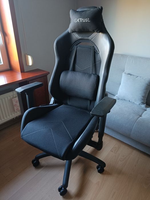 Fotel gamingowy biurowy Trust GXT 714 Ruya Black