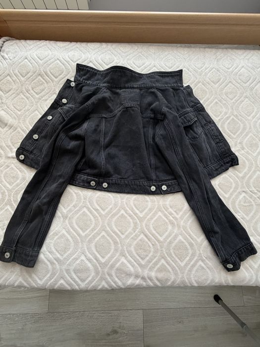 Krutka kurtka damska jeansowa pull&bear