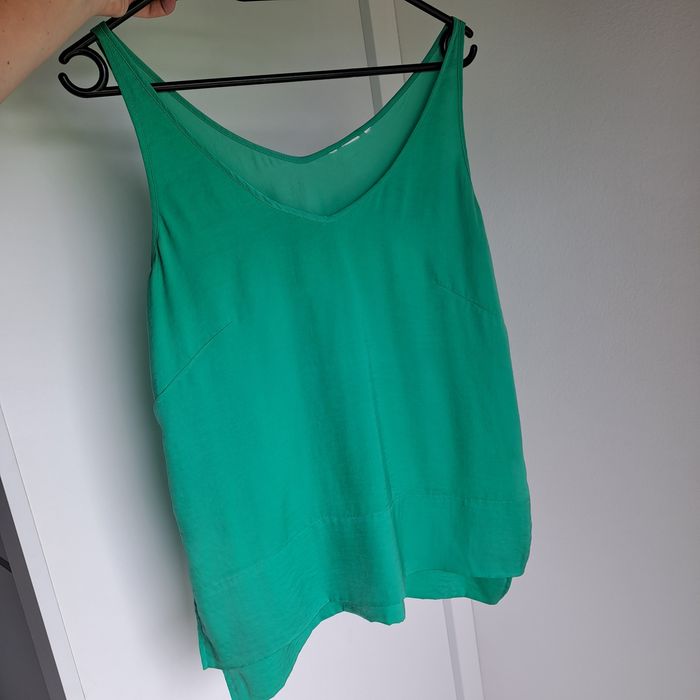 Bluzka satynowa H&M S