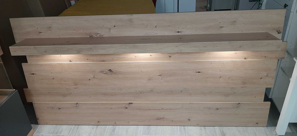 panel ścienny loft two z oświetleniem led