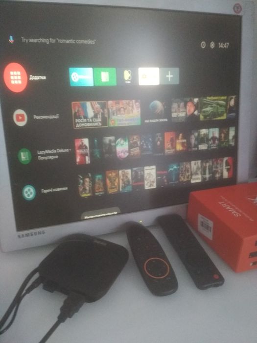 Tv box Android TV 9 налаштована S912 2/16, 3/32 Beelink GT1 Ultimate