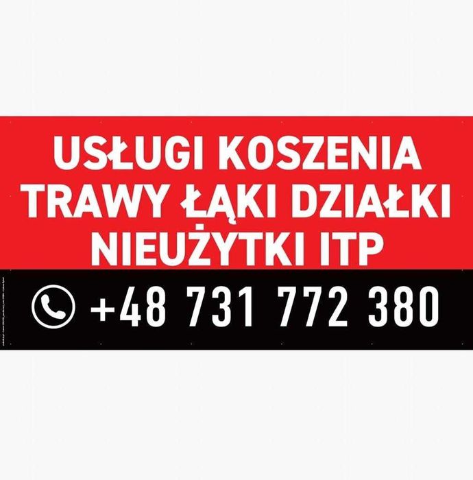 Usługi koszenia