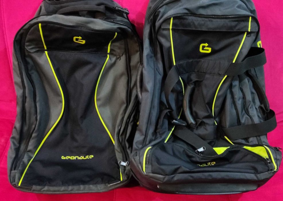 2 Malas/Mochilas trolley da Decathlon Geonaute