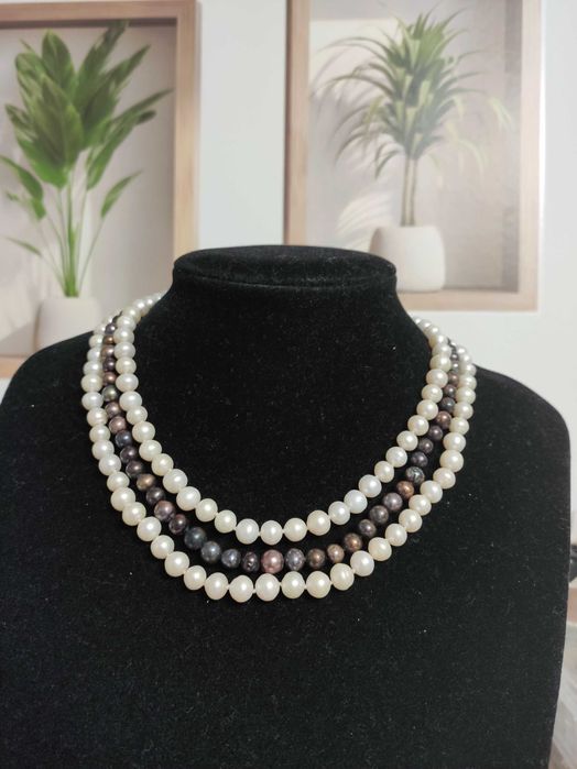 Naszyjnik z pereł naturalnych