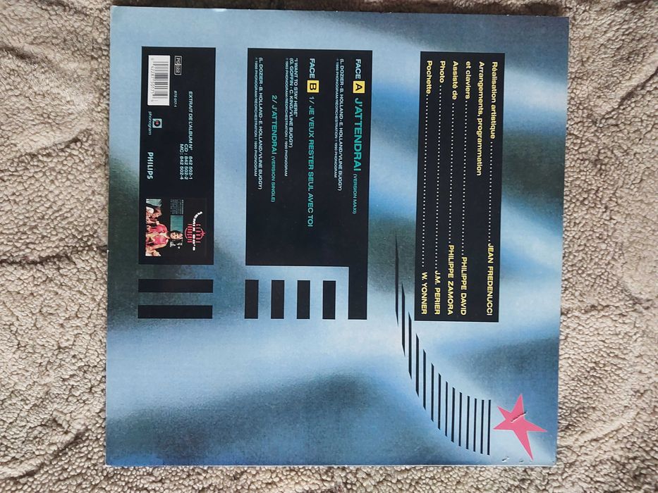 Vinyl Claude François "J'attendrais "