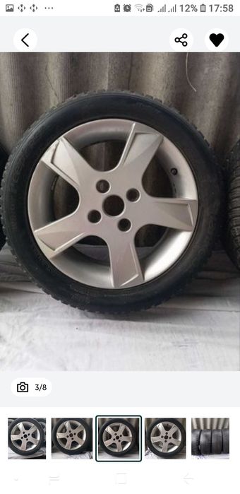 5000грн комплект 4×108 R15 Audi Ford Mazda