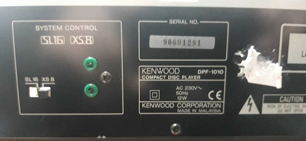 Kenwood DPF - 1010 Leitor CDs