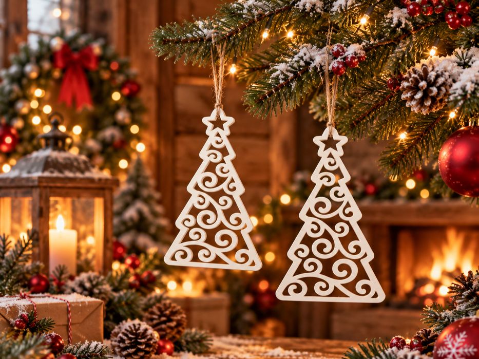 Enfeite de natal pendente