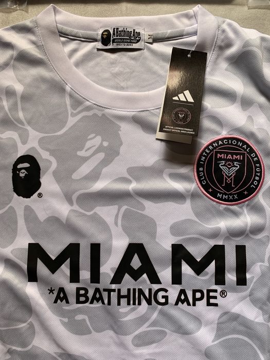 футболка bape x inter miami/ bape miami