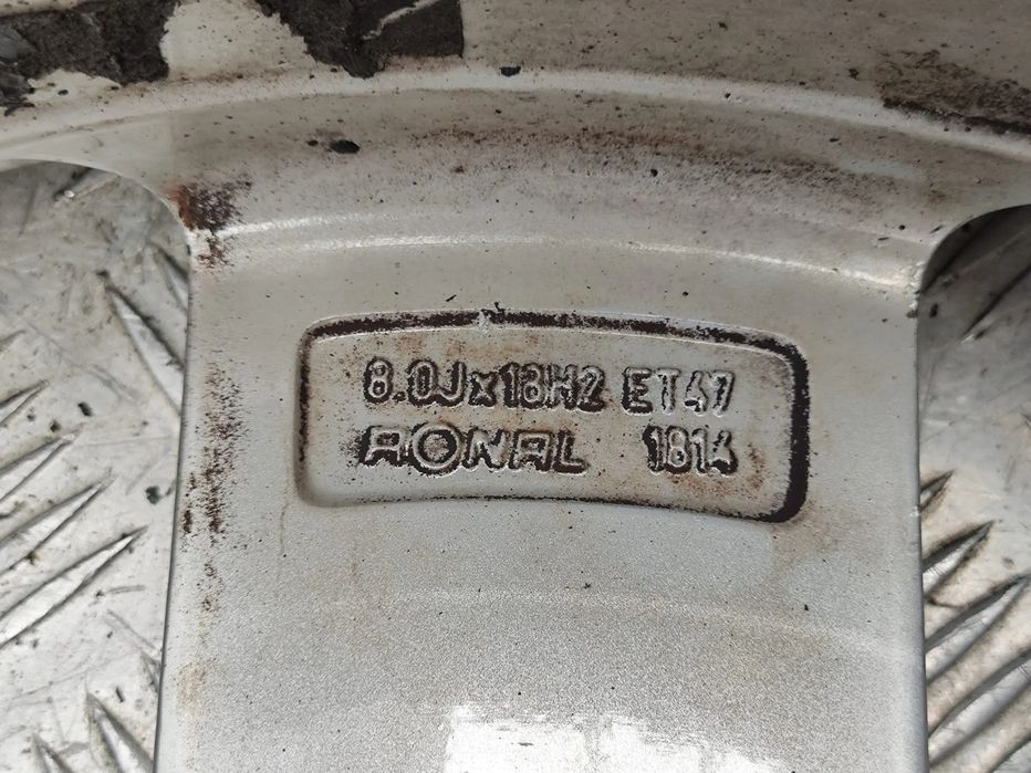 Conjunto Jantes Ronal 18 Originais Audi A4 B8 S-Line S Line 8J ET46