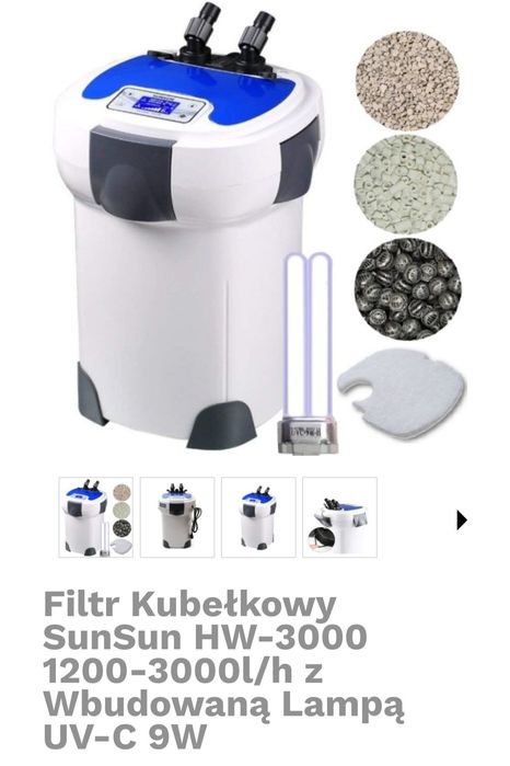 Akwarium 250 kompletne