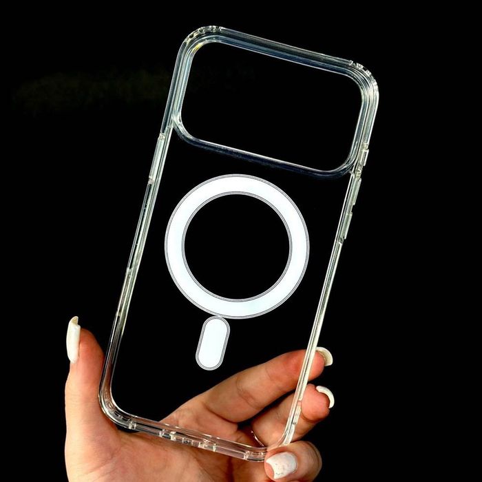 Чохол Clear Case MagSafe на iPhone 17 Pro | Магсейф чехол Айфон 17 Про