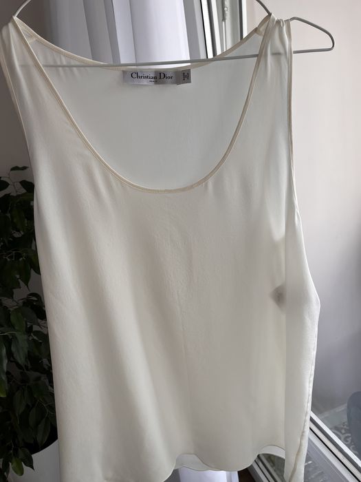 Dior блуза оригінал / діор /диор /майка / шовк