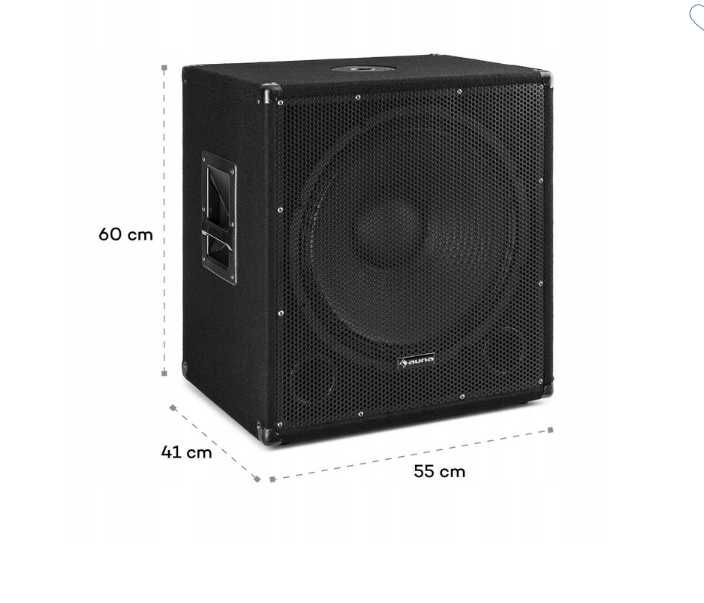 Активний сабвуфер AUNA CUBE 18" (46 см) и колонки 12"