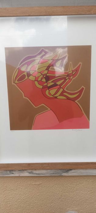 Serigrafia de Bravo da Mata