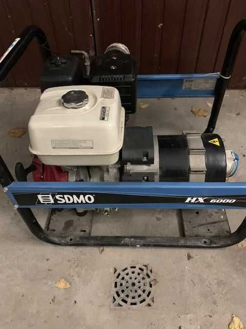 Генератор бензиновий SDMO HX 6000