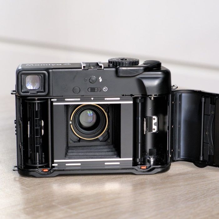 Mamiya 6 com lentes 75mm e 150mm