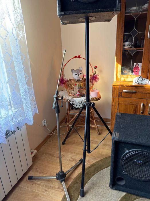 Nagłośnienie Malroy plus głośniki basowe, mikrofony