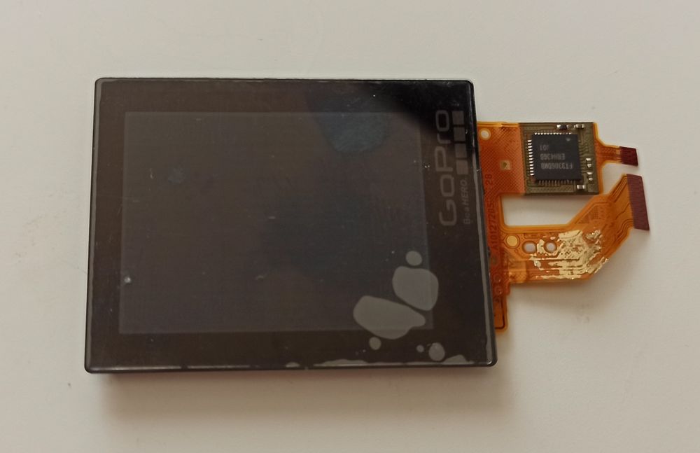 Oryginalny LCD wyświetlacz ekran dotykowy GoPro Hero 4 Silver