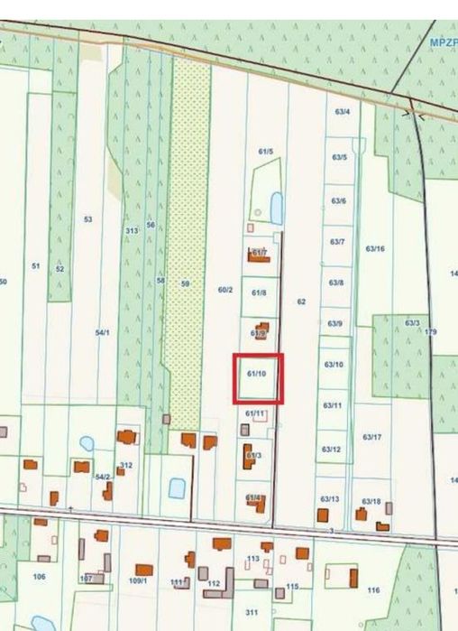 Działka budowlana - uzbrojona z warunkami zabudowy.