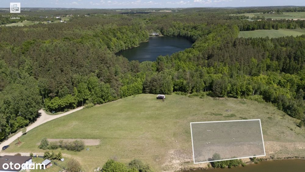 Gołubie | Działka 1501 m² przy jeziorze Zamkowisko