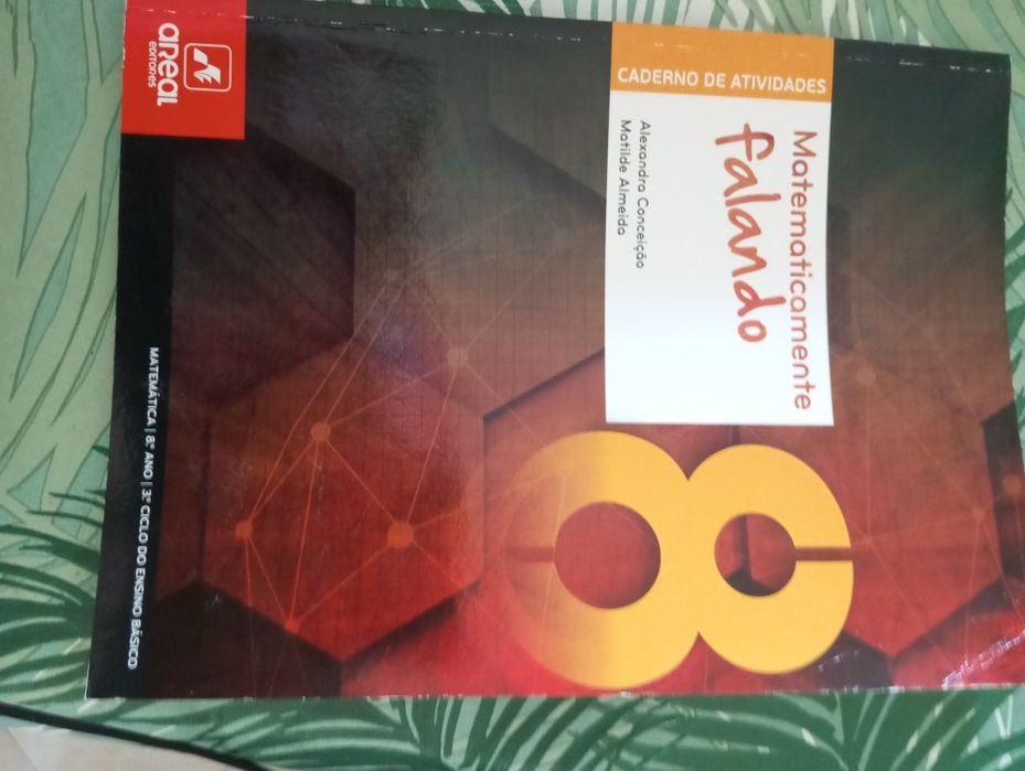 Manual e Caderno de actividades Matematicamente Falando 8 Matemática 8