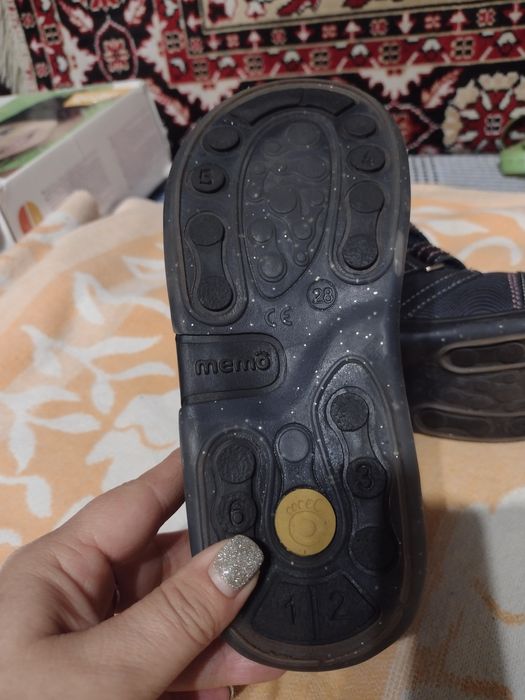 Ботінки шкіряні для дівчинки 28р.