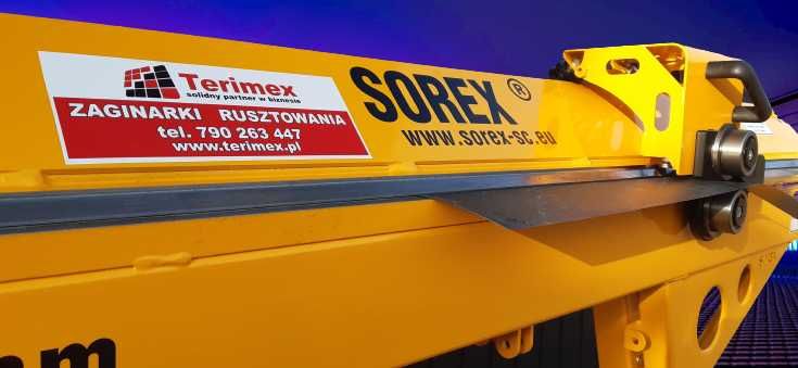 Ręczna Zaginarka Sorex ZRS-2160 z noźem