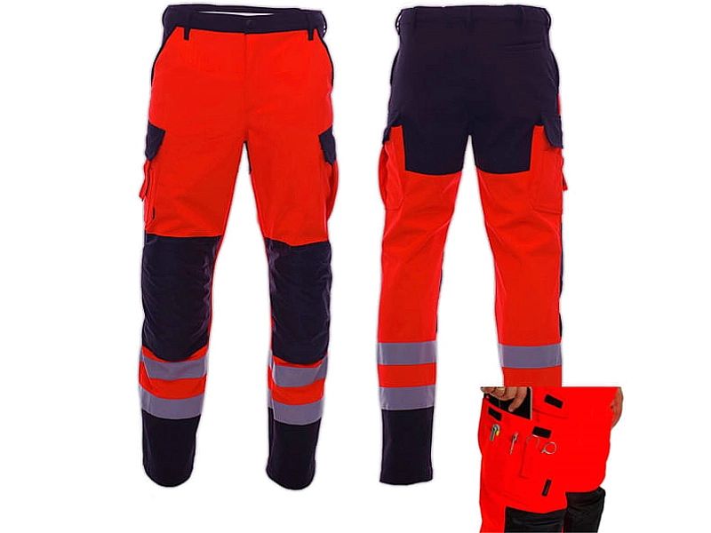 Spodnie ratownicze zimowe unisex North-Wind Softshell PRM-23 FLUO New