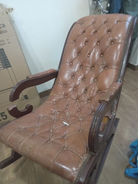 Cadeira de  baloiço para  recuperar