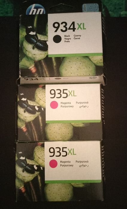 Tinteiros originais 934xl e 935xl