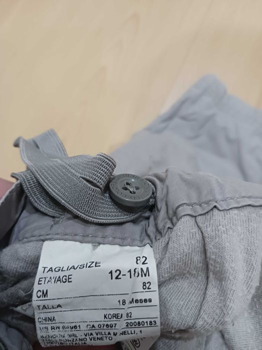 Calças para criança da Benetton - 12/18 meses