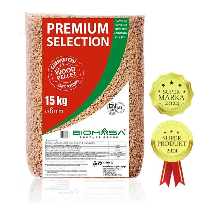 Pellet drzewny "PREMIUM SELECTION" ENplus A1