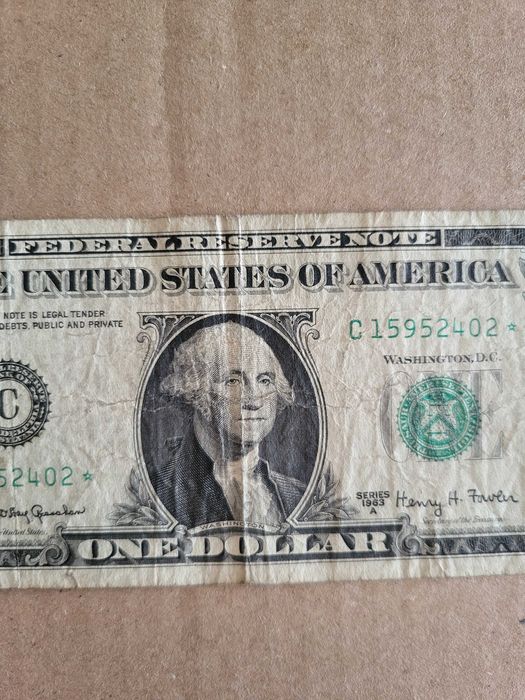 Nota 1 Dollar - George Washington