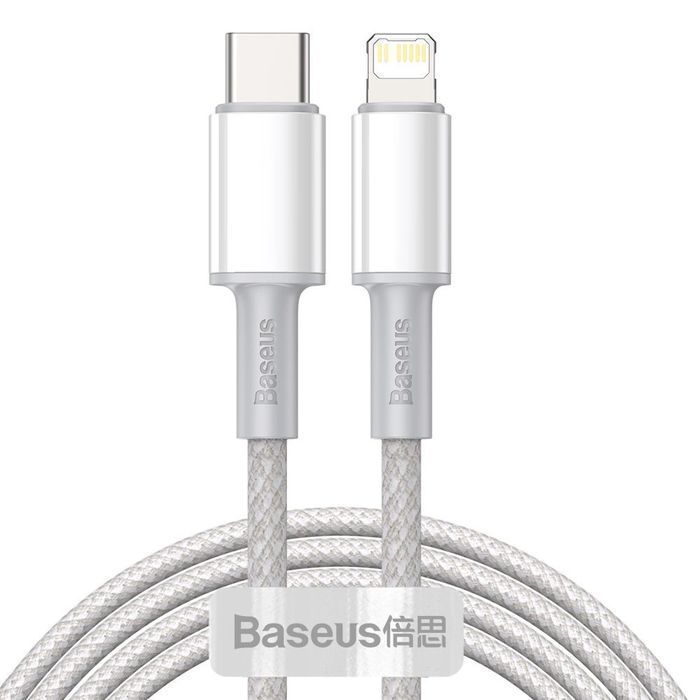 Baseus kabel USB Typ C - Lightning szybkie ładowanie PD 20W 2m biały