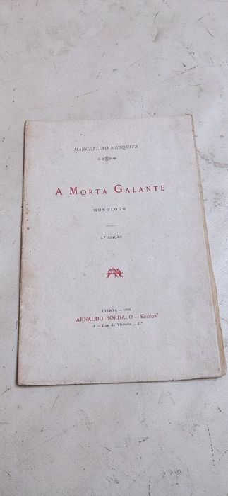 A Morta Galante - Livro de Arnaldo Bordalo