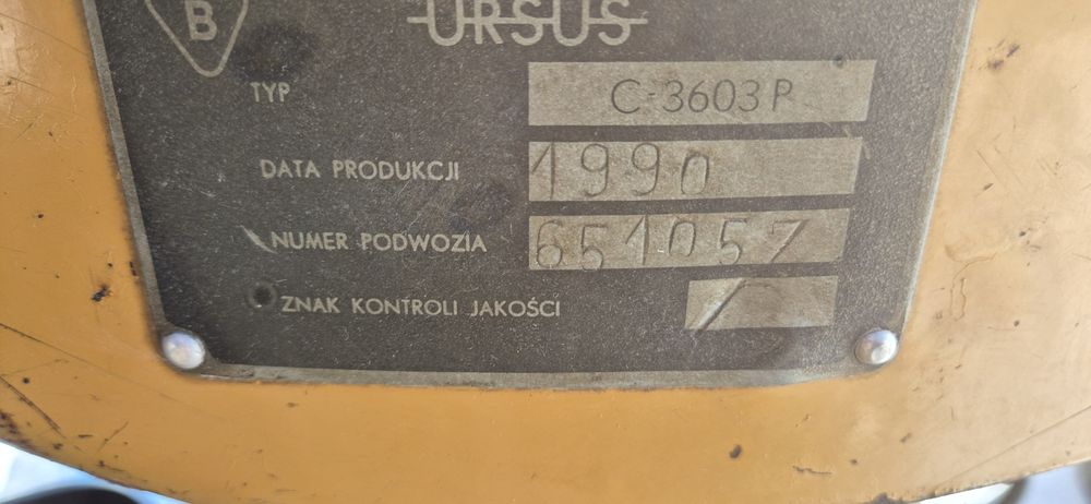 Ursus C360 3P 1990r w oryginale.