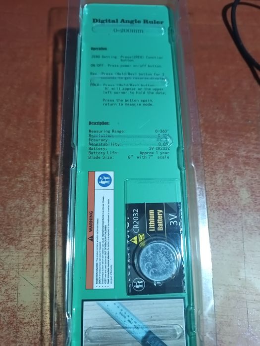 Elektroniczny kątomierz cyfrowy 200mm