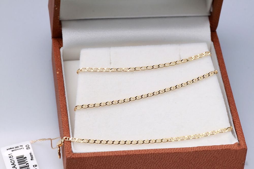 Złoty łańcuszek splot gucci 45cm 1,6mm 333