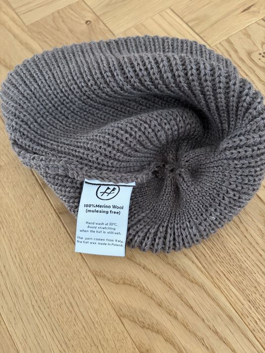Nowa oryginalna czapka HANSA wełna merino!