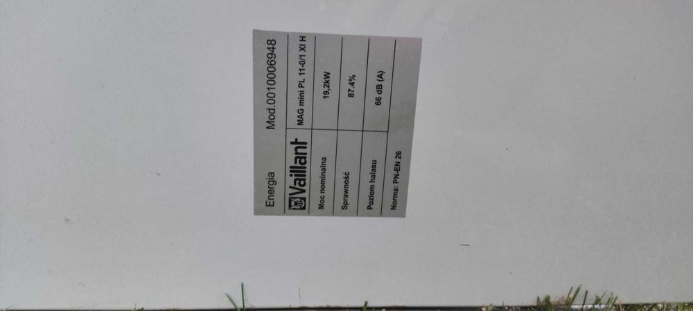 Przepływowy podgrzewacz gazowy Vaillant