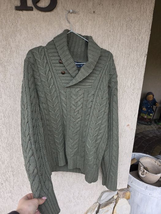 Sweterek ralph lauren meski S wełna merino