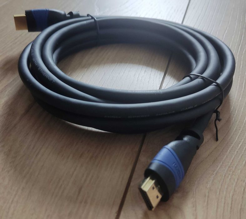 Kabel HDMI - HDMI 3 METRY 2.0a/b - High Speed z Ethernet - UHD 2160p 4K 3D Full HD 1080p