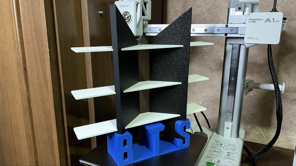 Поличка для колекції BTS  підставка для фігурок   3D-друк