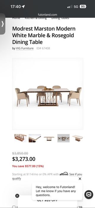 Mesa de sala ou secretaria