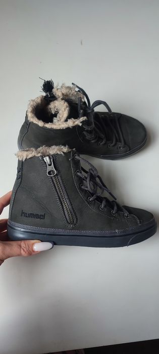Детские ботинки на мальчика фирмы Hummel (Дания)