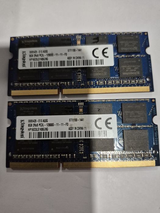 Ram DDR3L 16GB (2×8GB) Kingston (1)