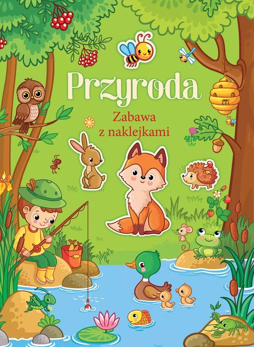 Przyroda. Zabawa z naklejkami. Nowy Produkt