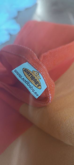 Chusta wiązana natybaby